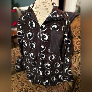 Ying and Yang Zip Up
